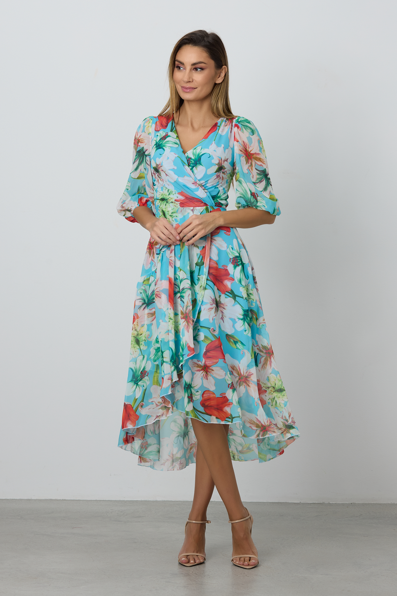 Rochie Linda Bleu Floral